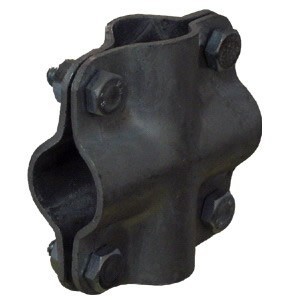 Rohrverbinder Kreuzstück | Stahlblech