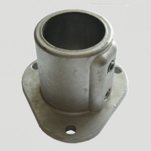 RR23 | Fußplatte, Dreieckflansch | Aluminium rund