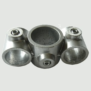 RR30 | Kreuzstück, doppelt, kombiniert | Aluminium rund