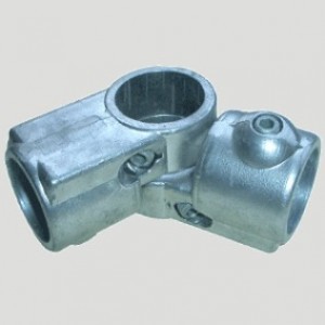 RR19 | Winkelgelenk,verstellbar, 2 Teile | Aluminium rund