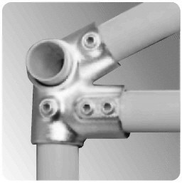 Rohrverbinder 185 Traufenstück, 27,5° | Temperguss rund