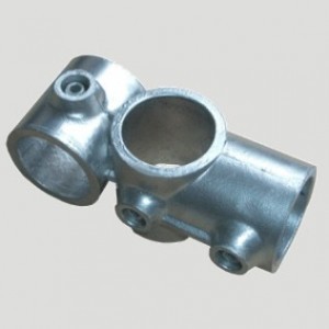 RR03 | Kreuz T-Stück, kombiniert | Aluminium rund