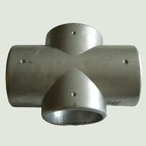 RR62 | Kreuzstück, durchgehend | Aluminium rund