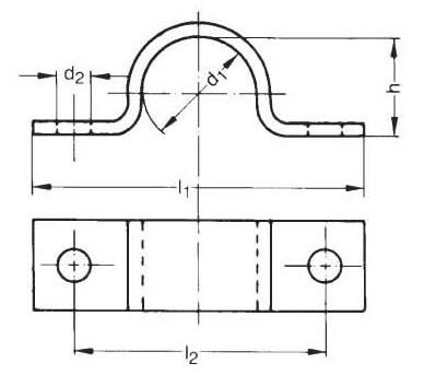 RS1597 Rohrschelle DIN1597 DISP