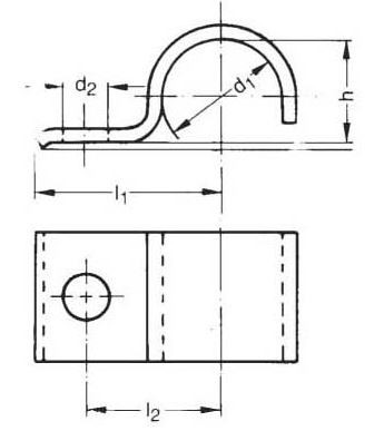 RS1596 Rohrschelle DIN1596 DISP