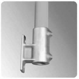 Rohrverbinder 144 Wandhalter | Temperguss rund