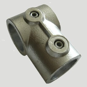 RR02 | T-Stück, kurz | Aluminium rund