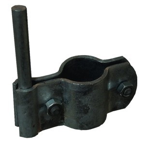 Rohrverbinder Stellringzapfen,Türangel | Stahlblech