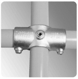 Rohrverbinder 119 Kreuzstück, durchgehend | Temperguss rund