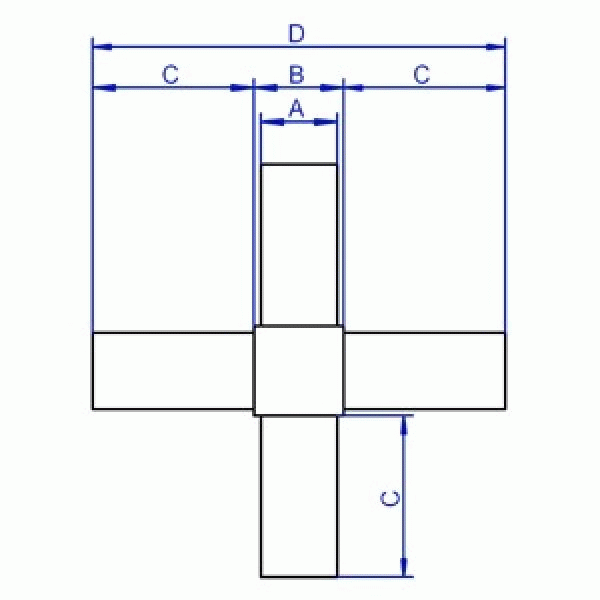 Rohrverbinder Kreuzstück | Kunststoff vierkant