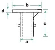 Rohrverbinder 134 Bodenhülse | Temperguss rund